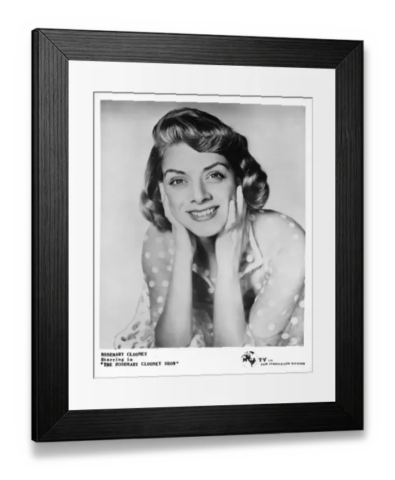 Framed Print : Photo of Rosemary Clooney Framed Print : Photo of Rosemary Clooney