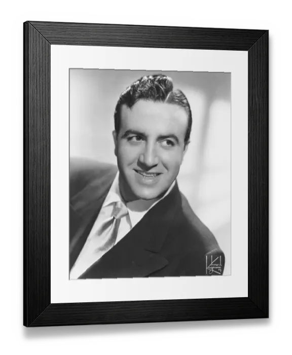 Framed Print : Photo of Don Cornell Framed Print : Photo of Don Cornell
