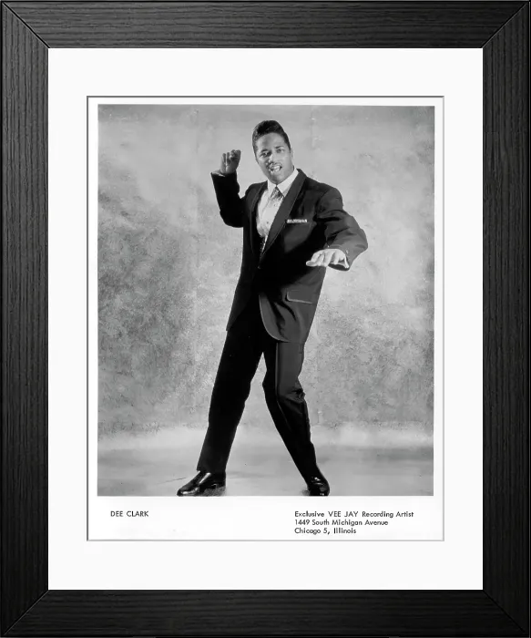 Framed Print : Photo of Dee Clark Framed Print : Photo of Dee Clark