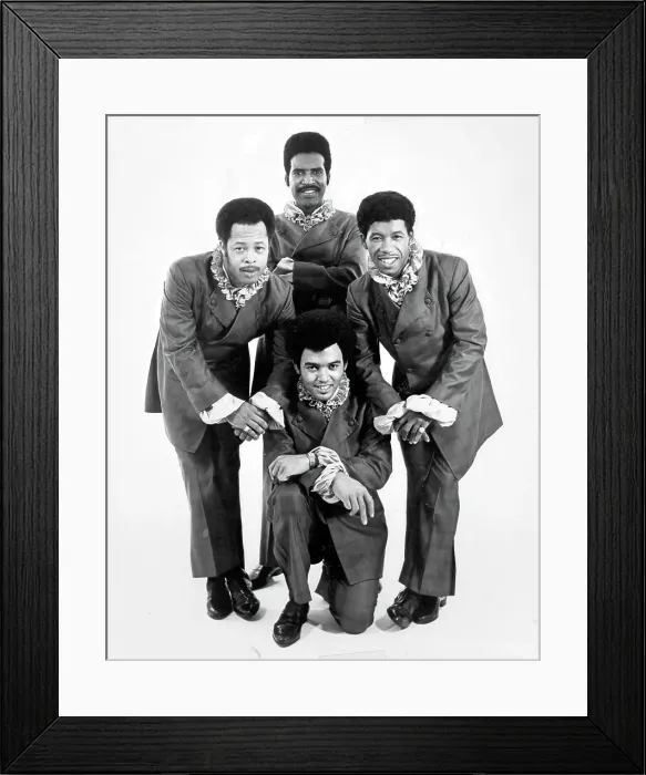 Framed Print : Photo of Chi-Lites Framed Print : Photo of Chi-Lites