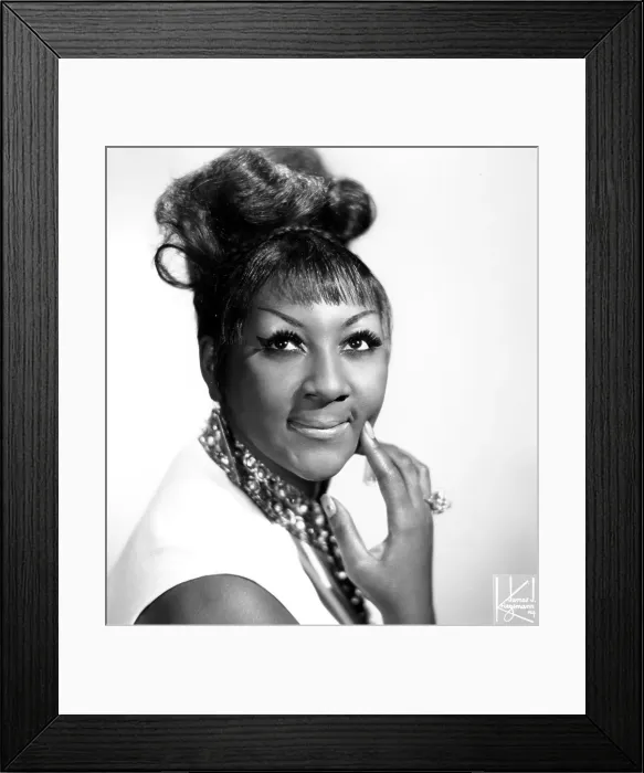 Framed Print : Photo of Judy Clay Framed Print : Photo of Judy Clay