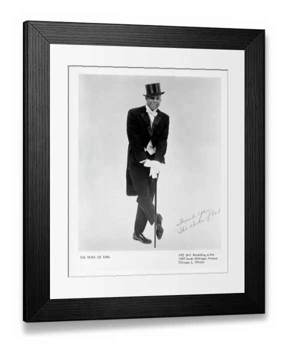 Framed Print : Photo of Gene Chandler Framed Print : Photo of Gene Chandler