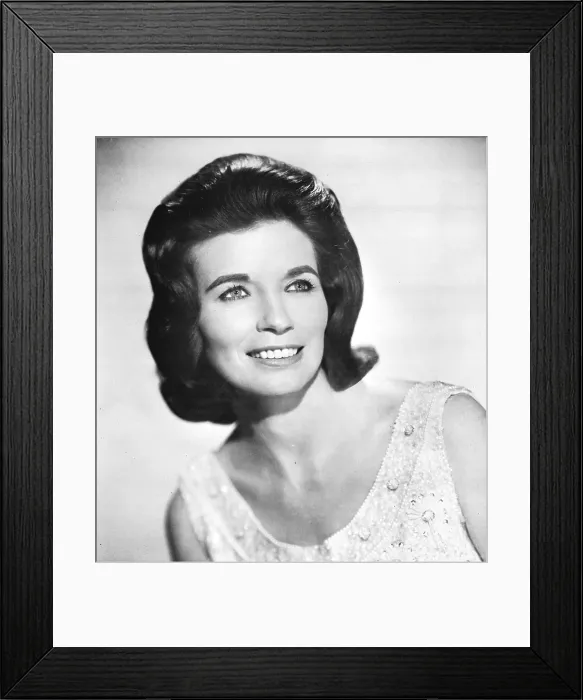 Framed Print : Photo of June Carter Cash Framed Print : Photo of June Carter Cash