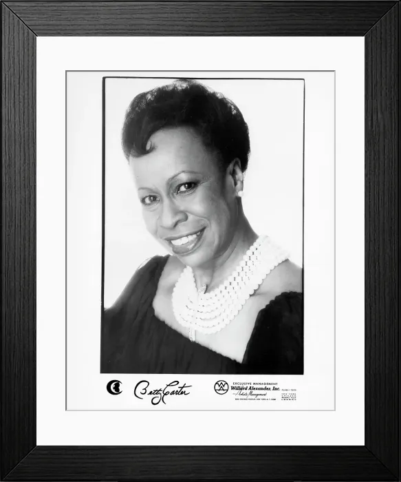 Framed Print : Photo of Betty Carter Framed Print : Photo of Betty Carter
