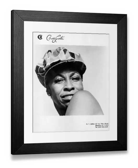 Framed Print : Photo of Betty Carter Framed Print : Photo of Betty Carter