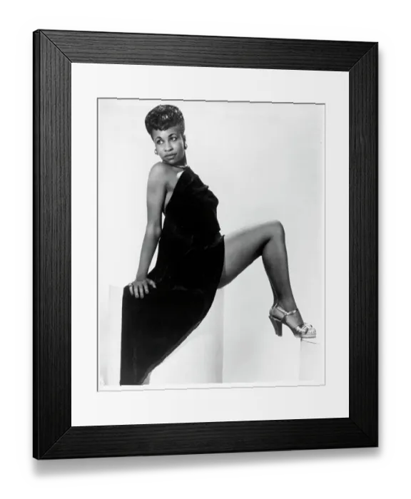 Framed Print : Photo of Betty Carter Framed Print : Photo of Betty Carter