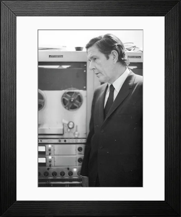 Framed Print : Photo of John Cage Framed Print : Photo of John Cage