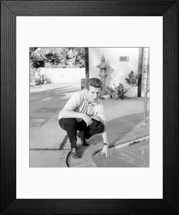 Framed Print : Photo of Johnny Burnette Framed Print : Photo of Johnny Burnette