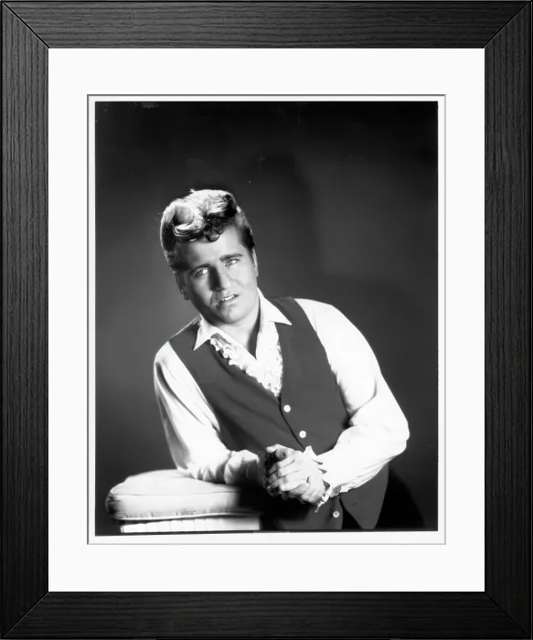 Framed Print : Photo of Johnny Burnette Framed Print : Photo of Johnny Burnette