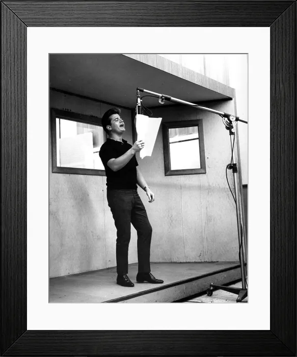 Framed Print : Photo of Johnny Burnette Framed Print : Photo of Johnny Burnette