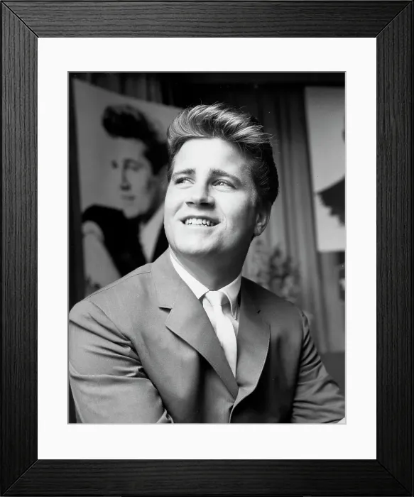 Framed Print : Photo of Johnny Burnette Framed Print : Photo of Johnny Burnette