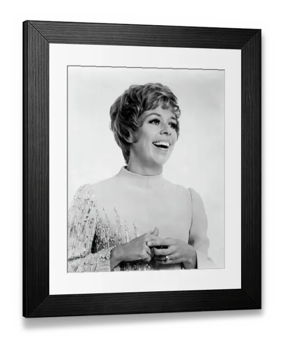 Framed Print : Photo of Carol Burnett Framed Print : Photo of Carol Burnett