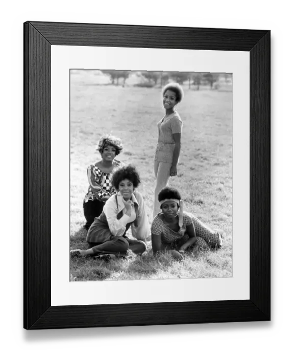 Framed Print : The Chantels Reconstituted Framed Print : The Chantels Reconstituted