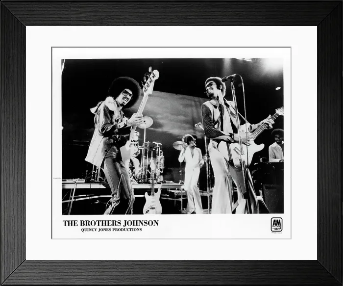 Framed Print : Photo of Brothers Johnson Framed Print : Photo of Brothers Johnson