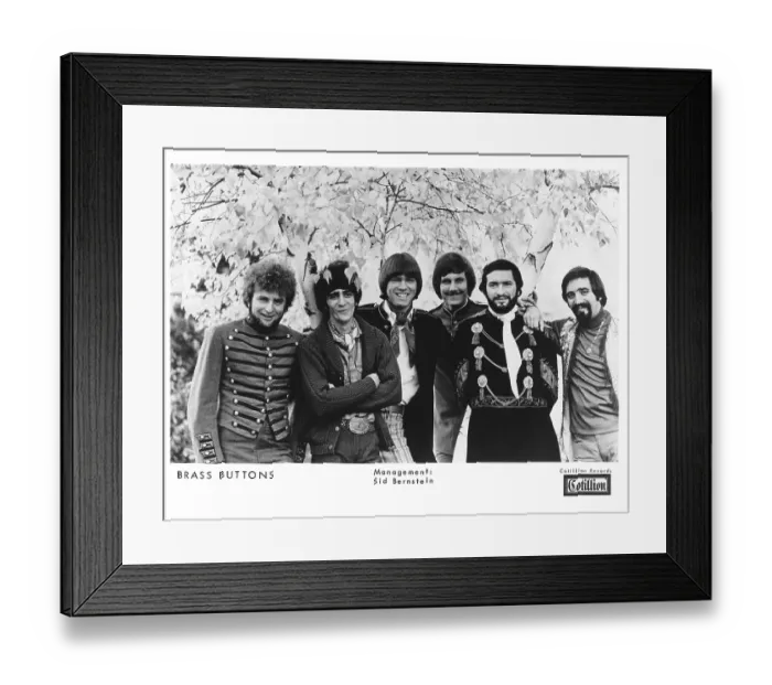 Framed Print : Photo of Brass Buttons Framed Print : Photo of Brass Buttons