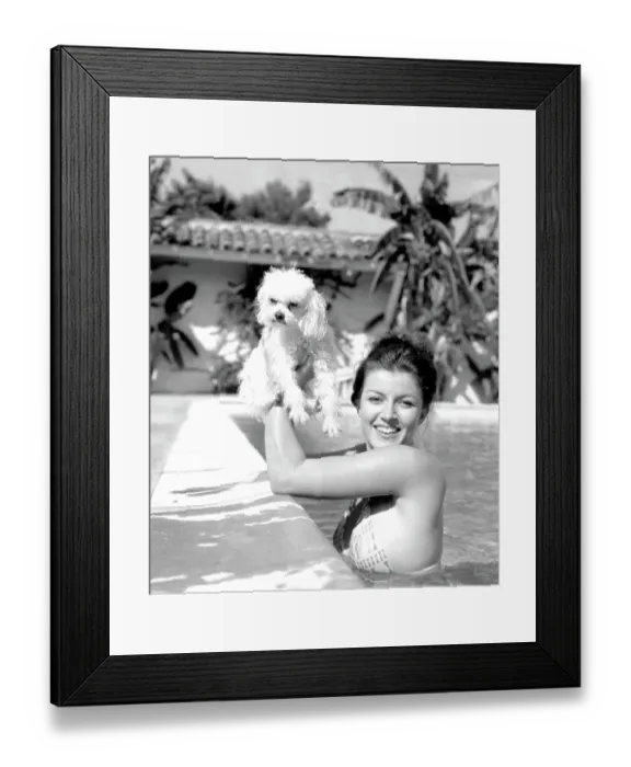 Framed Print : Photo of Joan Bradshaw Framed Print : Photo of Joan Bradshaw