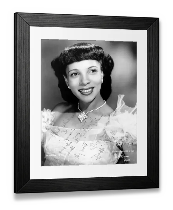 Framed Print : Photo of Hadda Brooks Framed Print : Photo of Hadda Brooks