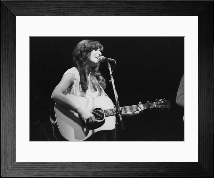 Framed Print : Photo of Karla Bonoff Framed Print : Photo of Karla Bonoff