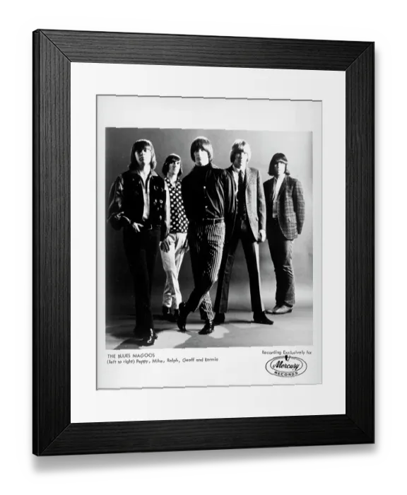 Framed Print : Photo of Blues Magoos Framed Print : Photo of Blues Magoos