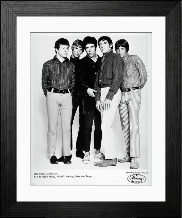Framed Print : Photo of Blues Magoos Framed Print : Photo of Blues Magoos