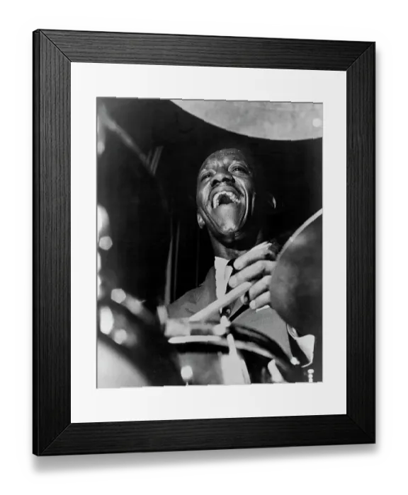 Framed Print : Photo of Art Blakey Framed Print : Photo of Art Blakey