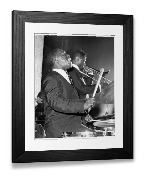 Framed Print : Photo of Art Blakey Framed Print : Photo of Art Blakey