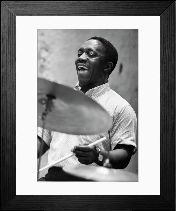 Framed Print : Photo of Art Blakey Framed Print : Photo of Art Blakey