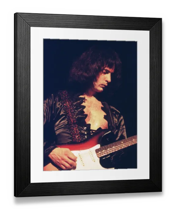Framed Print : Photo of Ritchie Blackmore Framed Print : Photo of Ritchie Blackmore
