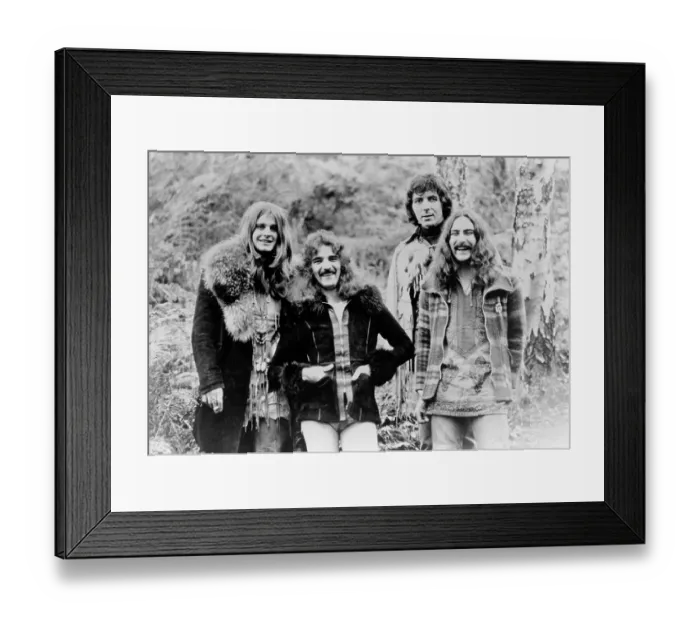 Framed Print : Photo of Black Sabbath Framed Print : Photo of Black Sabbath