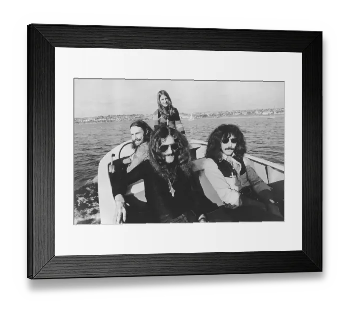 Framed Print : Photo of Black Sabbath Framed Print : Photo of Black Sabbath