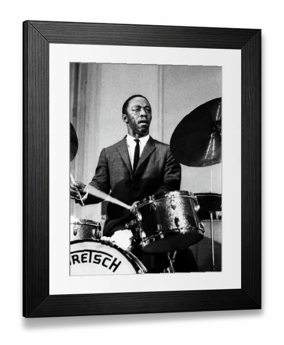 Framed Print : Photo of Art Blakey Framed Print : Photo of Art Blakey