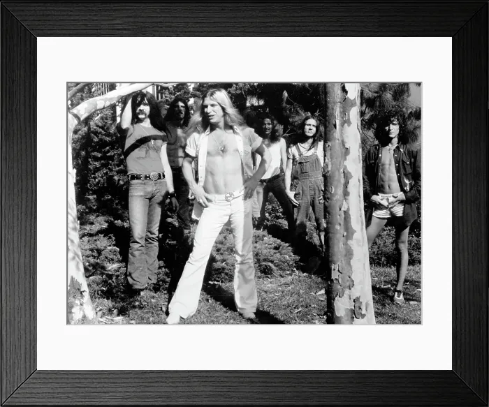 Framed Print : Photo of Black Oak Arkansas Framed Print : Photo of Black Oak Arkansas