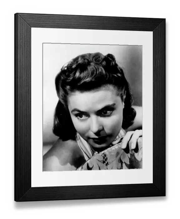 Framed Print : Photo of Ingrid Bergman