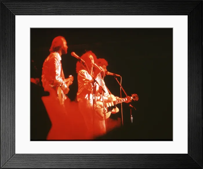 Framed Print : Photo of Bee Gees Framed Print : Photo of Bee Gees