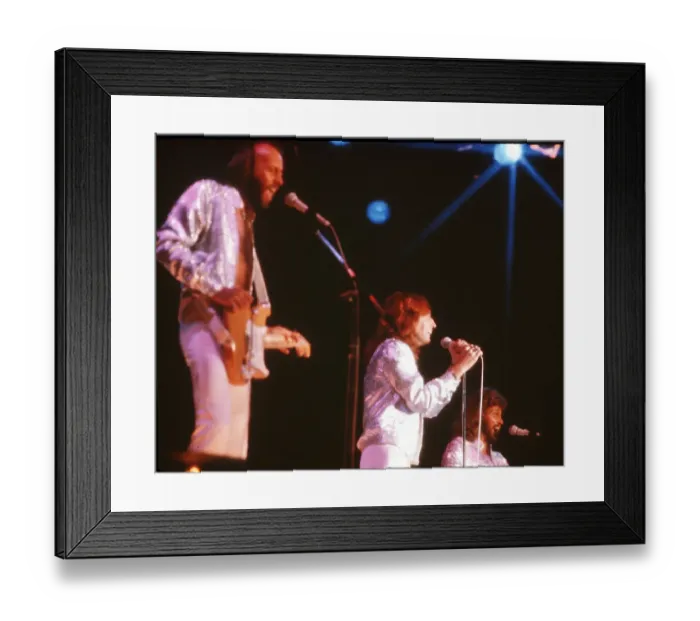 Framed Print : Photo of Bee Gees Framed Print : Photo of Bee Gees