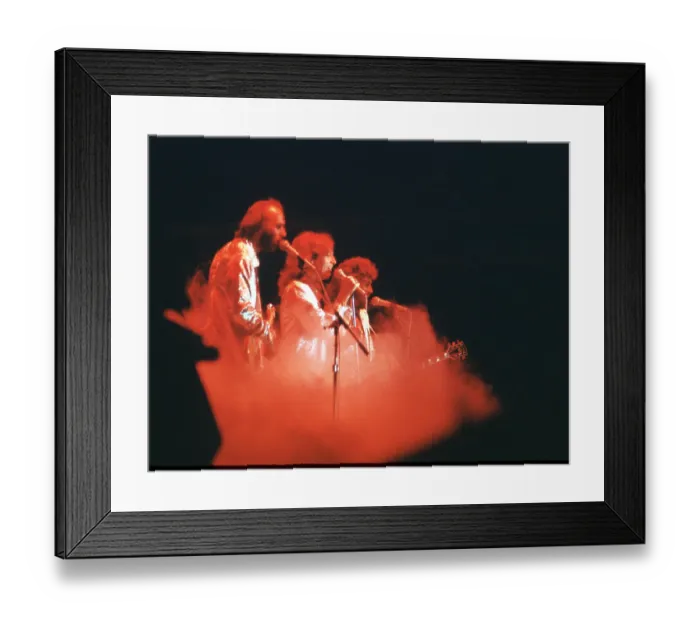 Framed Print : Photo of Bee Gees Framed Print : Photo of Bee Gees