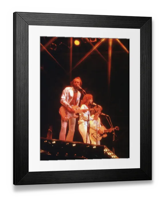 Framed Print : Photo of Bee Gees Framed Print : Photo of Bee Gees