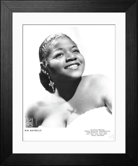 Framed Print : Photo of Big Maybelle Framed Print : Photo of Big Maybelle