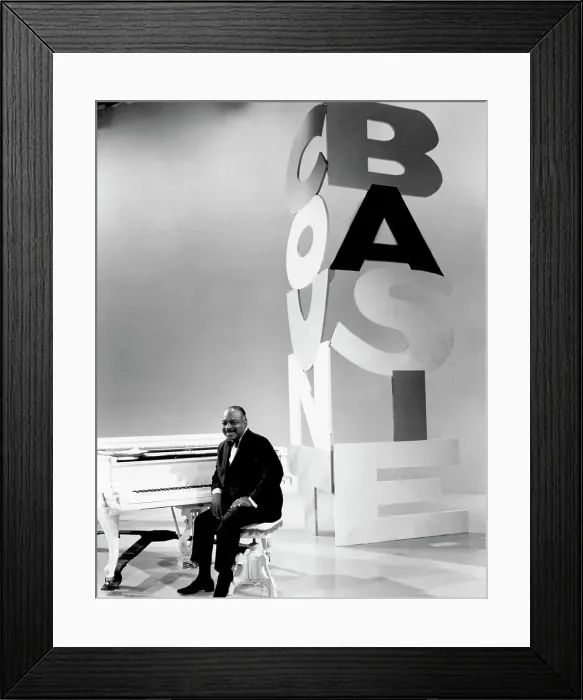 Framed Print : Photo of Count Basie Framed Print : Photo of Count Basie