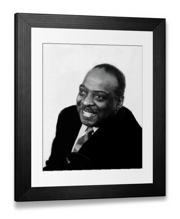 Framed Print : Photo of Count Basie Framed Print : Photo of Count Basie