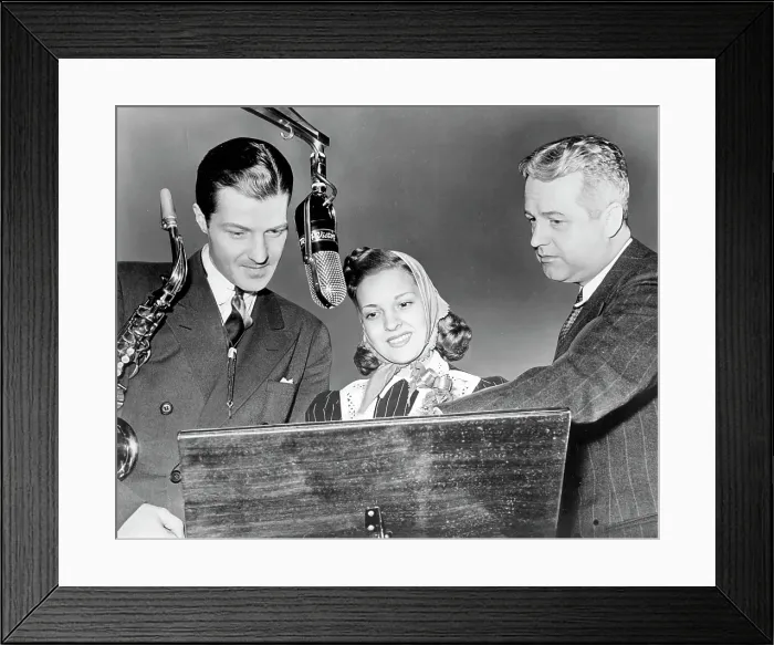 Framed Print : Photo of Charlie Barnet Framed Print : Photo of Charlie Barnet