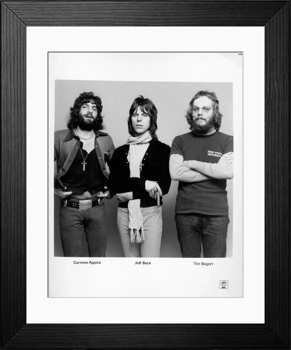 Framed Print : Photo of Jeff Beck Framed Print : Photo of Jeff Beck