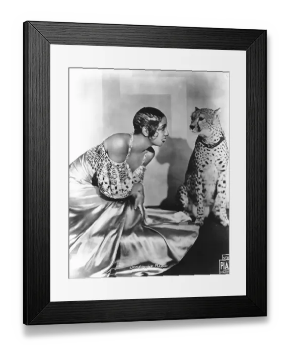 Framed Print : Photo of Josephine Baker Framed Print : Photo of Josephine Baker