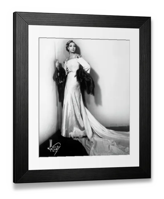 Framed Print : Photo of Josephine Baker Framed Print : Photo of Josephine Baker