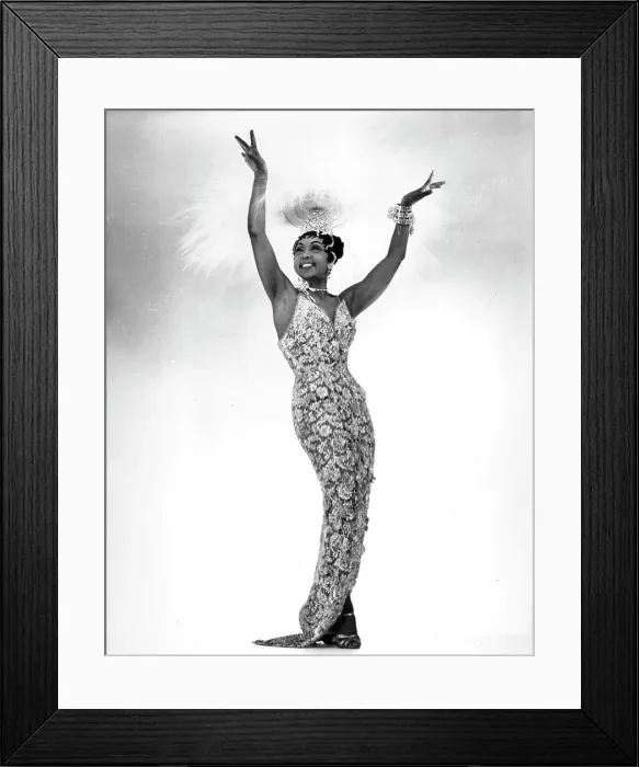 Framed Print : Photo of Josephine Baker Framed Print : Photo of Josephine Baker