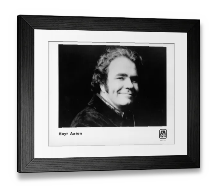 Framed Print : Photo of Hoyt Axton Framed Print : Photo of Hoyt Axton