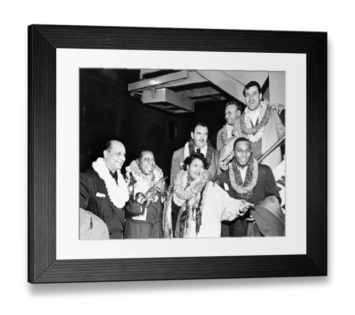 Framed Print : Photo of Louis Armstrong
