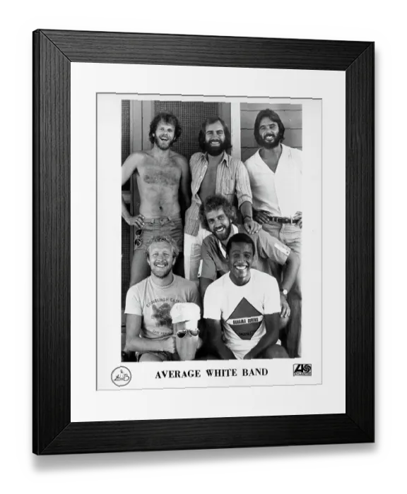 Framed Print : Photo of Average White Band Framed Print : Photo of Average White Band