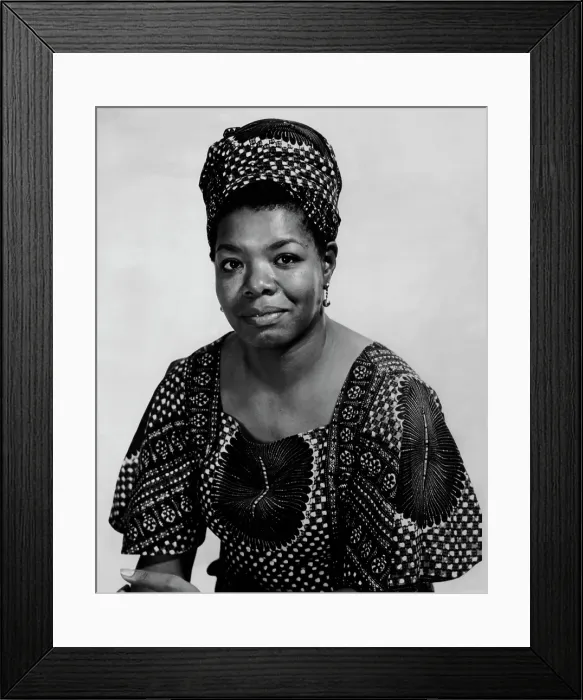 Framed Print : Photo of Maya Angelou Framed Print : Photo of Maya Angelou