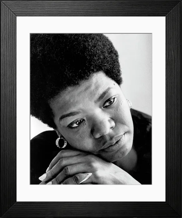 Framed Print : Photo of Maya Angelou Framed Print : Photo of Maya Angelou